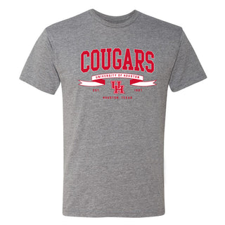 Houston Ribbon Flight NLA Triblend T-Shirt - Premium Heather