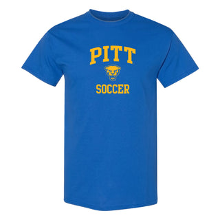 Pittsburgh Arch Logo Soccer T-Shirt - Royal