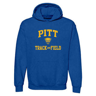 Pittsburgh Arch Logo Track & Field Hoodie - Royal