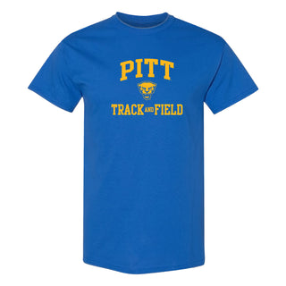 Pittsburgh Arch Logo Track & Field T-Shirt - Royal