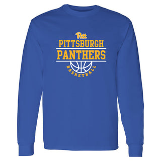 Pittsburgh Panthers Basketball Peak Long Sleeve T-Shirt - Royal