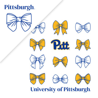 Pittsburgh Bow Bliss Crewneck - White