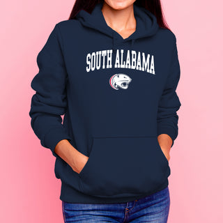 South Alabama Jaguars Arch Logo Hoodie - Navy