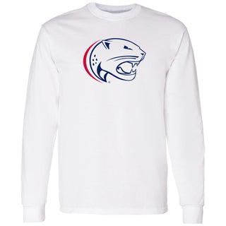 South Alabama Jaguars Primary Logo Long Sleeve T Shirt - White