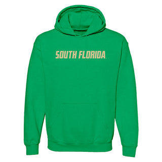 South Florida Bulls Basic Block Hoodie - Irish Green
