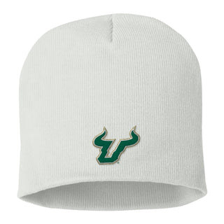 South Florida Bulls Primary Logo Beanie - One Size - White