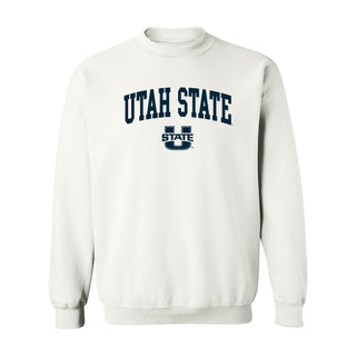 Utah State Aggies Arch Logo Crewneck