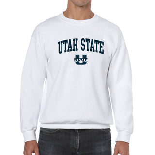 Utah State Aggies Arch Logo Crewneck
