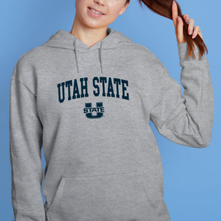 Utah State Aggies Arch Logo Hoodie
