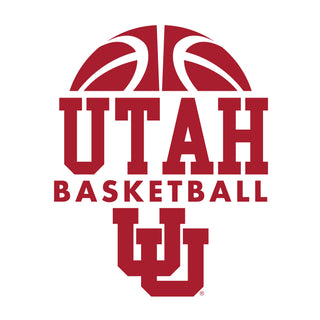 Utah Utes Basketball Hype T-Shirt - White