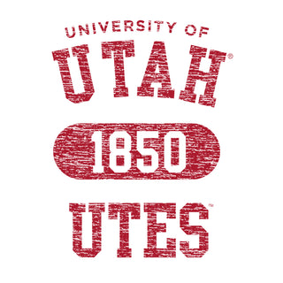 Utah Utes Athletic Arch Hoodie - White