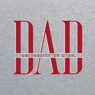 Utah Classic Dad T-Shirt - Sport Grey