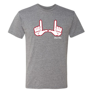Utah Utes Hand Sign NLA Triblend T-Shirt