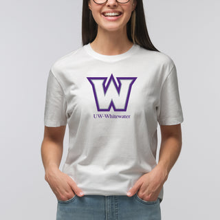 Wisconsin-Whitewater Warhawks Secondary Logo T-Shirt - White