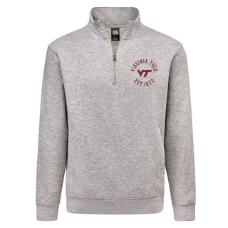 Virginia Tech Old School Circle JA BTB 1/4 Zip