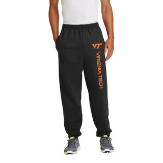 Virginia Tech Logo Block JA BTB Sweatpants