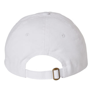 The Citadel Puff Script Logo EMB Unstructured Hat - White