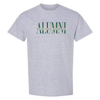 Wayne State Classic Alumni T-Shirt - Sport Grey