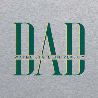 Wayne State Classic Dad Crewneck - Sport Grey
