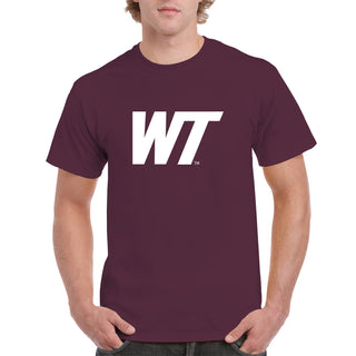 West Texas A&M Buffaloes Primary Logo T-Shirt - Maroon