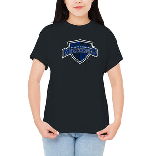 Yeshiva University Primary Logo T-Shirt - Black