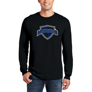 Yeshiva University Primary Logo Long Sleeve - Black