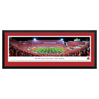 Blakeway Ohio State Buckeyes Football Band Script Panorama