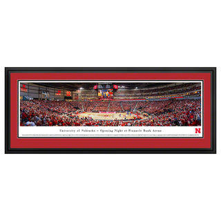 Blakeway Nebraska Cornhuskers Basketball Panorama