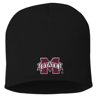 Mississippi State Primary Logo Solid Knit Beanie