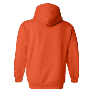 Bowling Green State Falcons Basic Block Hoodie - Orange