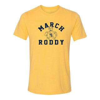 March Roddy - Roddy Gayle Jr NIL Basketball Triblend T-Shirt - Yellow Gold