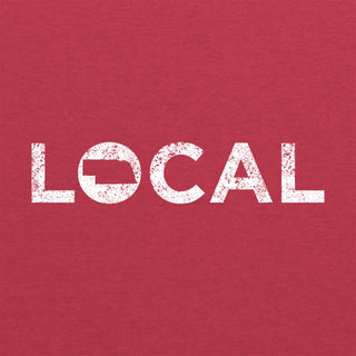 Nebraska Local Triblend T-Shirt - Vintage Red