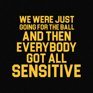 Sensitive Basketball Quote JA BTB Hoodie - Black