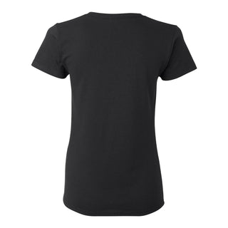 Iowa Hawkeyes Basic Block Wife Women's T Shirt - Black