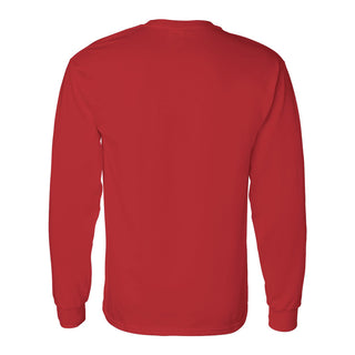 University of Houston Cougars Basic Block Long Sleeve T-Shirt - Red