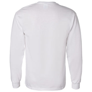 Michigan Tie Dye Type Long Sleeve - White