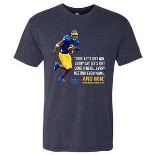 Woodson OSU Punt NLA Triblend T-Shirt - Vintage Navy