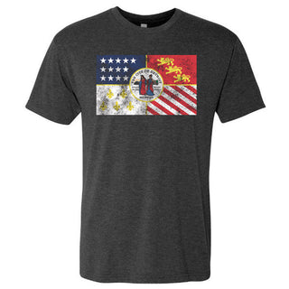 Detroit City Flag Apparel- Vintage Black