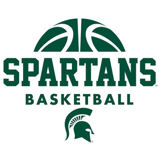 Michigan State University Spartans Basketball Hype Short Sleeve T-Shirt - White