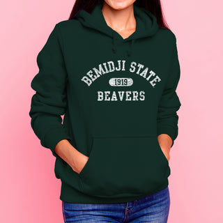 Bemidji State Beavers Athletic Arch Hoodie - Forest