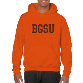Bowling Green State Falcons Basic Block Hoodie - Orange