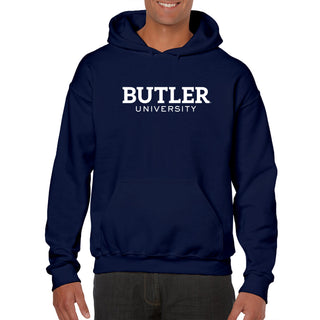 Butler University Bulldogs Institutional Logo Hoodie - Navy