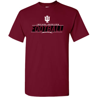 Indiana University Hoosiers Football Charge Short Sleeve T-Shirt - Cardinal