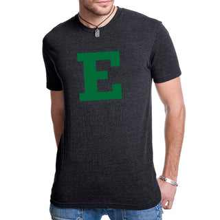 Eastern Michigan University Eagles Block E Short Sleeve T Shirt - Vintage Black