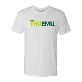Eastern Michigan University Eagles I Am Tru EMU Short Sleeve T Shirt - Heather White