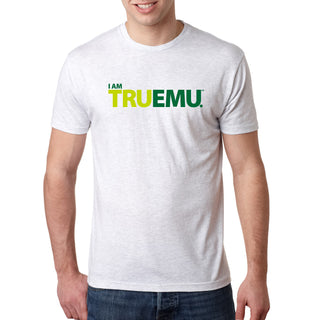 Eastern Michigan University Eagles I Am Tru EMU Short Sleeve T Shirt - Heather White