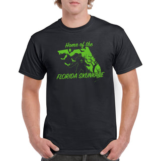 Florida Skunk Ape Cryptid T-Shirt - Black