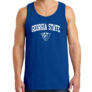 Georgia State University Panthers Arch Logo Tank Top - Royal