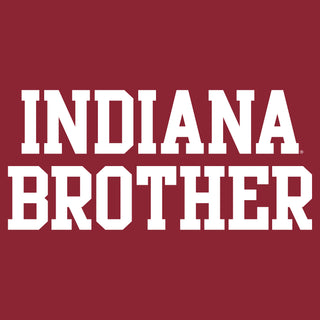 Indiana University Hoosiers Brother Basic Block - Cardinal