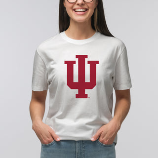 Indiana University Hoosiers Trident Short Sleeve T-Shirt - White